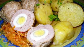 Перец "на парУ", фаршированный мясом и брокколи и паровые котлетки "с сюрпризом"