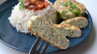Котлеты из курицы, индейки и кабачка